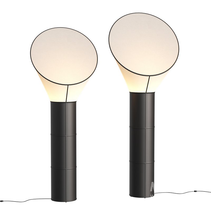 Cylinder Horn Floor Lamp - Image 8