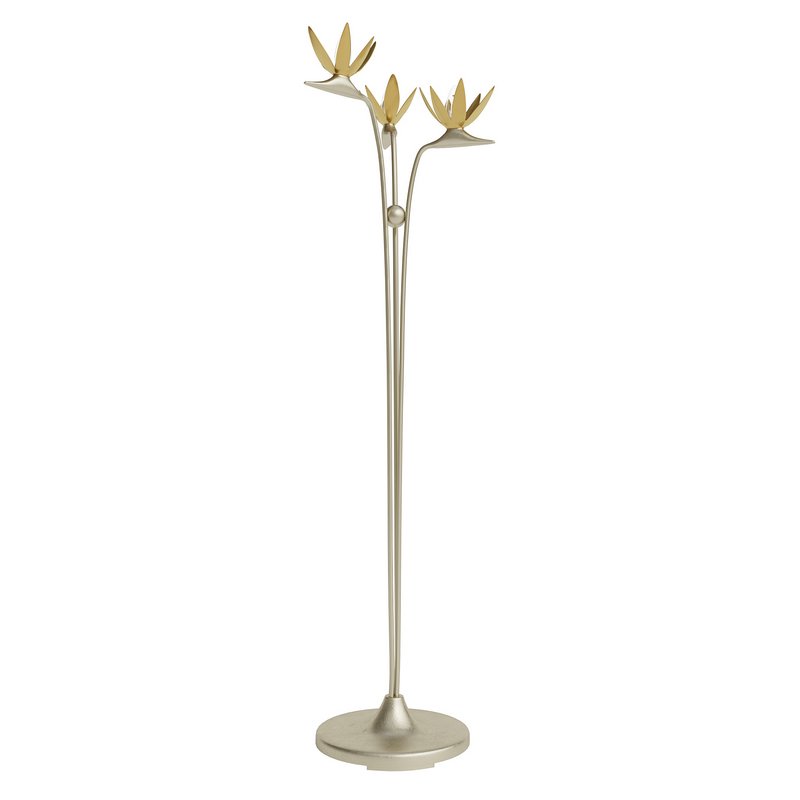 Paradiso Gold &Silver Floor Lamp - Image 1