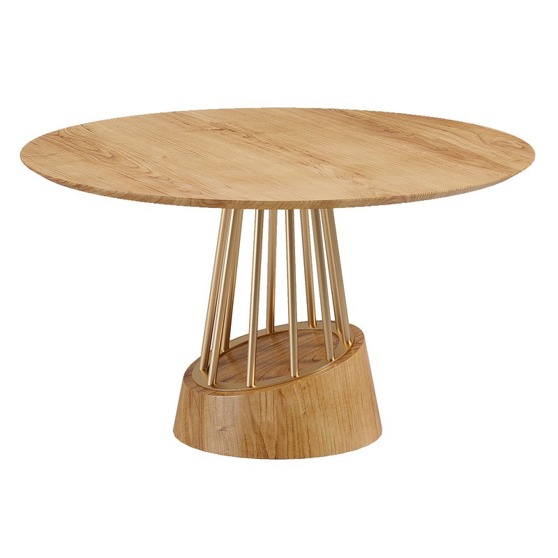 ZAGAS Soleil Round Dining Table - Image 1