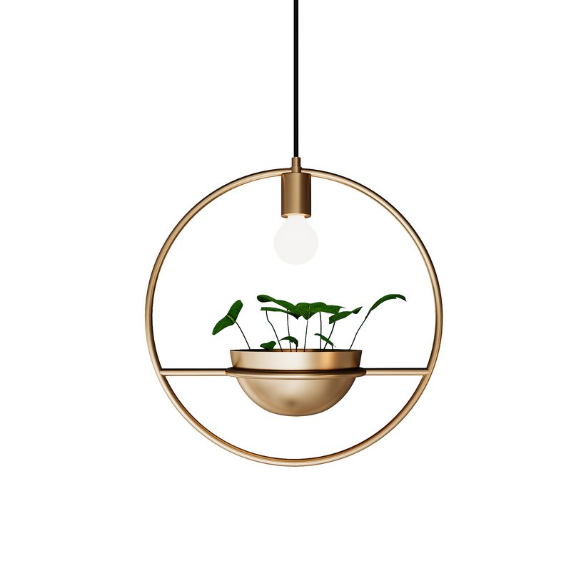 Gold-Pendant lamp - Image 1