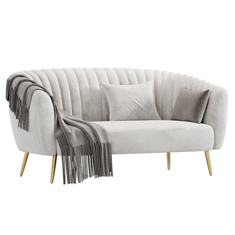 Sofa By Silver Orchid Albany - Image 2