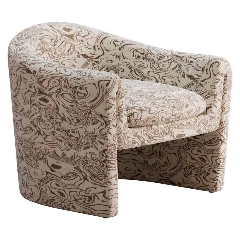 Willow Jacquard Sculptural Chair - Image 3
