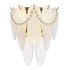 French Pearl Feather Wall Lamp - Thumbnail 1