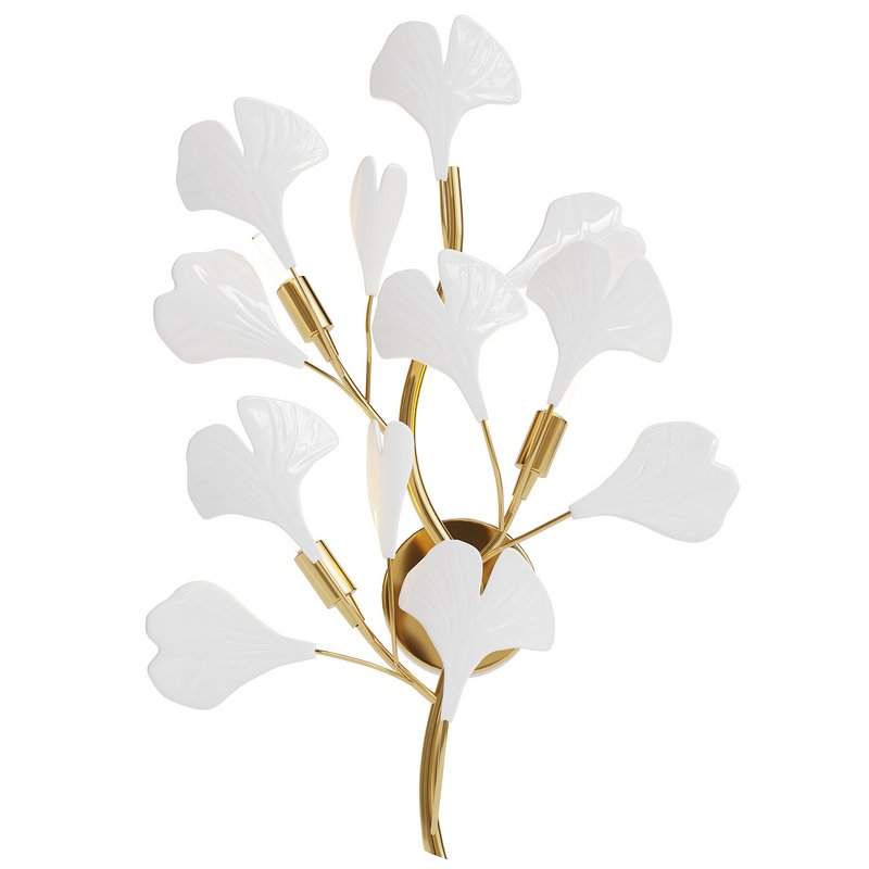 Ginkgo Leaf Wall Lamp - Image 1