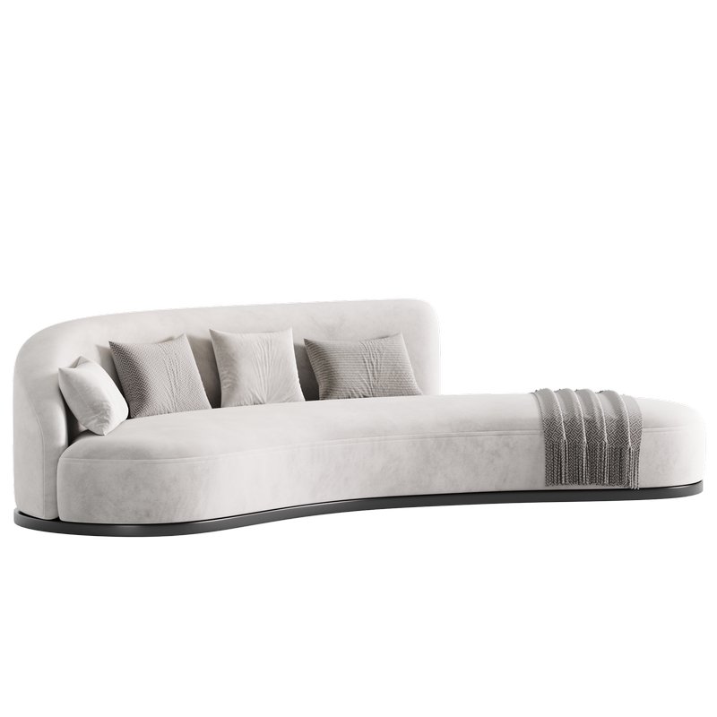 Marseille 2 Sofa in Mohair - Image 4