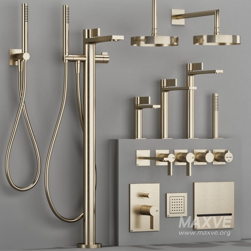 GESSI INVERSO RIGATO bathroom faucet set - Image 2