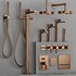 GESSI INVERSO RIGATO bathroom faucet set - Thumbnail 4
