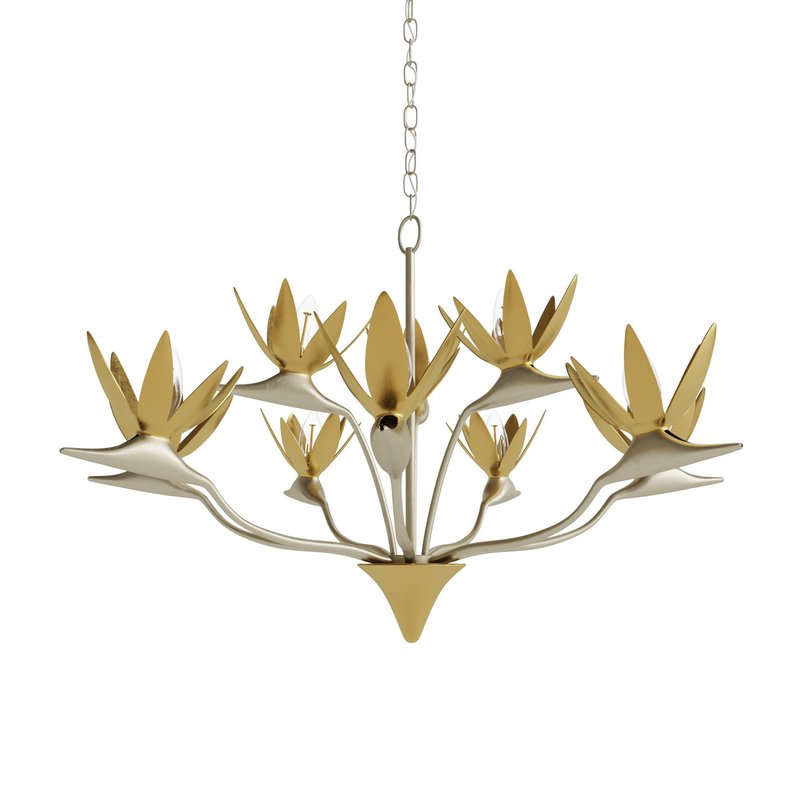 Paradiso Gold &Silver Chandelier - Image 1