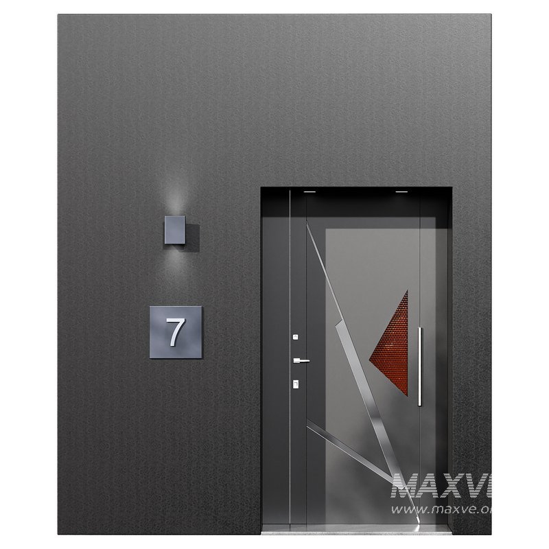 Modern entrance door - Image 3