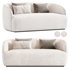 GWYNETH BOUCLE LOVESEAT SOFA - Thumbnail 1