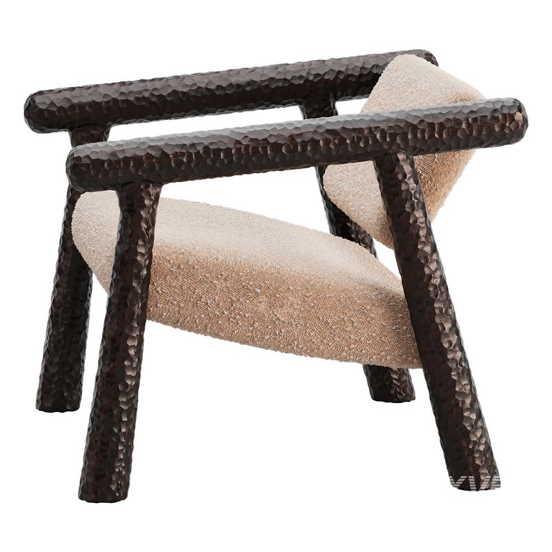Charred Chair Boucle - Image 1