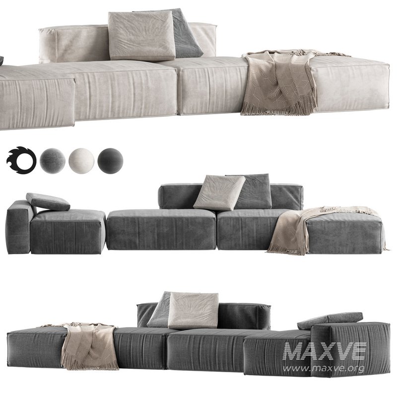 Boca Navi Sofa 3 - Image 1