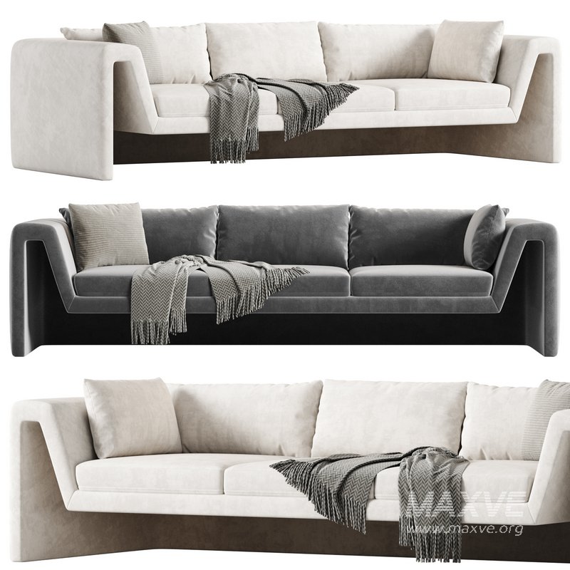 PERIMETER GREY SOFA - Image 1