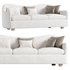 BACIO CREAM BOUCLE SOFA - Thumbnail 1