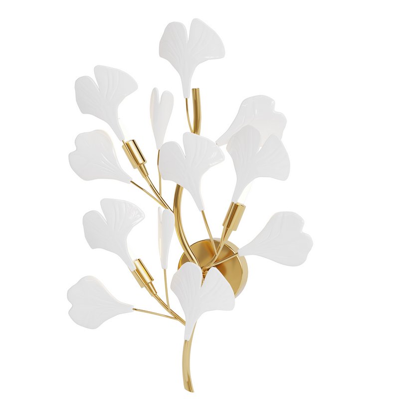 Ginkgo Leaf Wall Lamp - Image 2