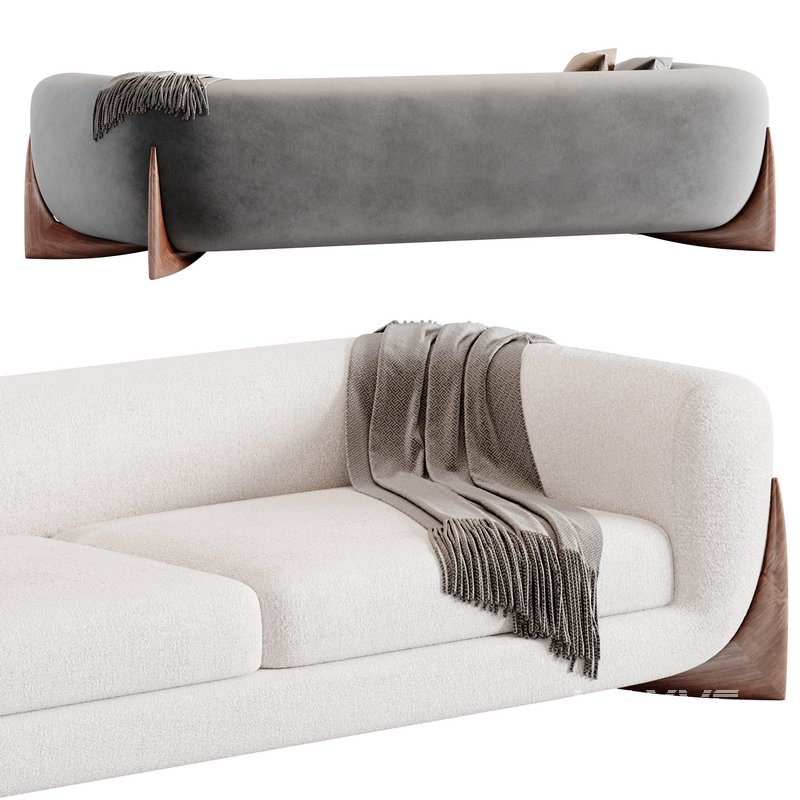Softbay seater sofa By Porada - Image 3