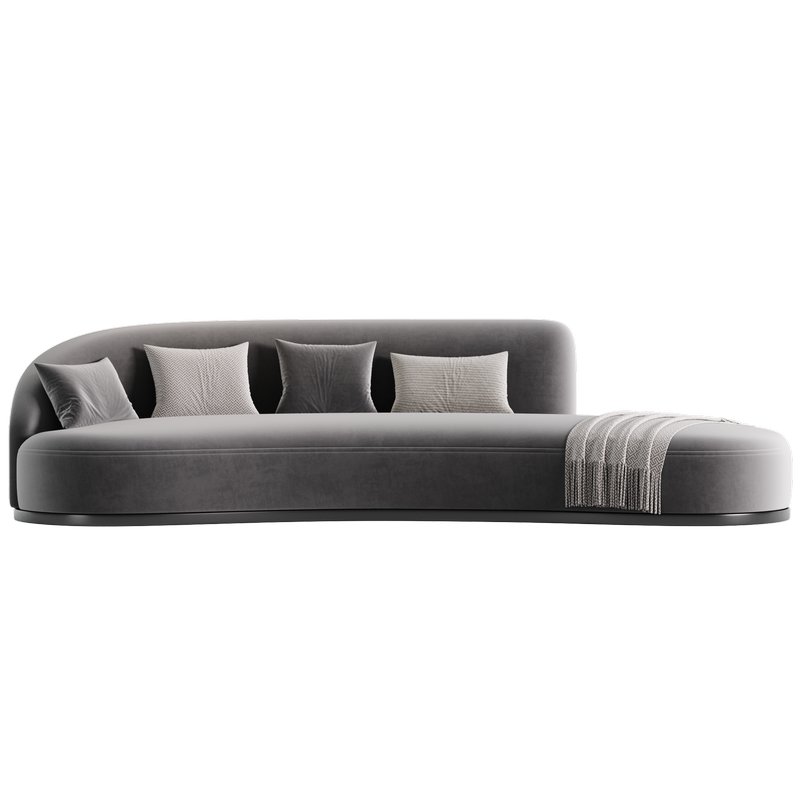 Marseille 2 Sofa in Mohair - Image 2