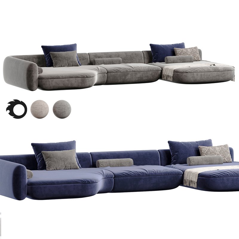 BAXTER MOODBOOK sofa - Image 1