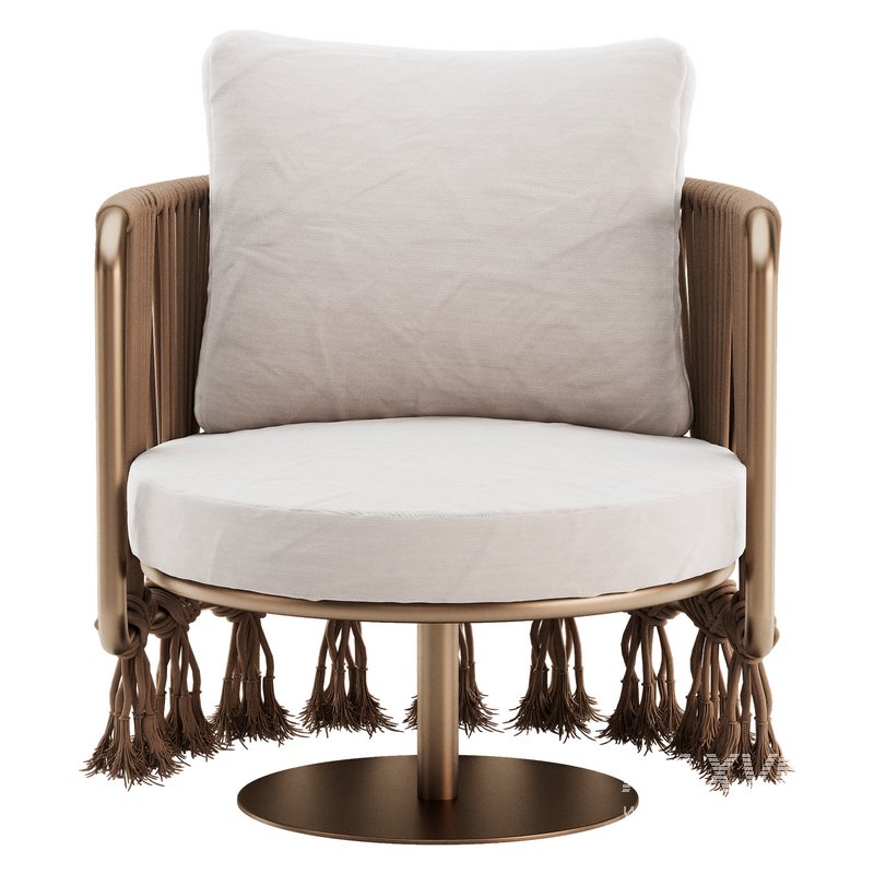 Kiel Outdoor Accent Chair - Image 2