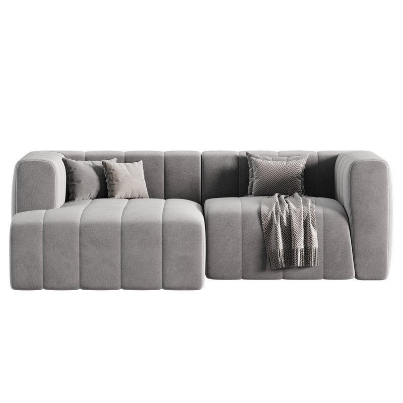 Langham Channel Tufted 2 Piece Modular Sectional Sofa - Image 3