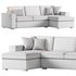 KIVIK 3 seat Sofa and chaise longue by ikea - Thumbnail 5