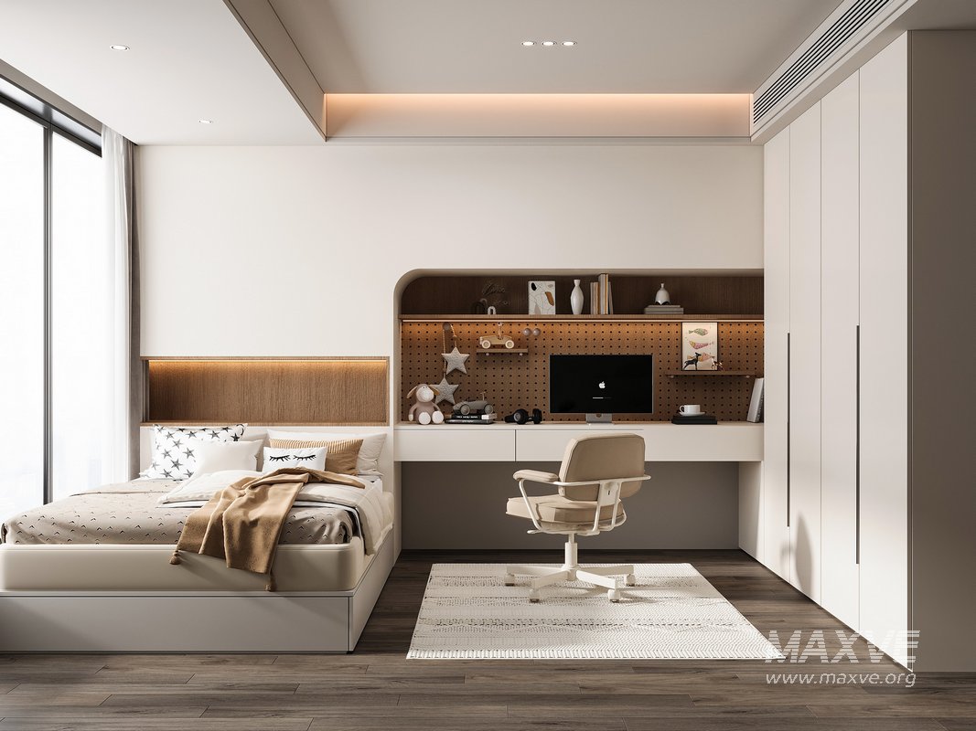 Modern bedroom - Image 1