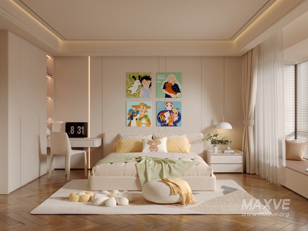 Modern bedroom - Image 1