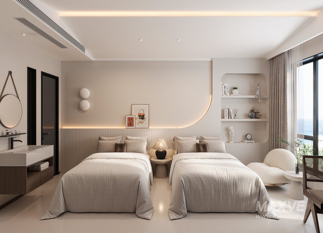 Modern bedroom - Image 1
