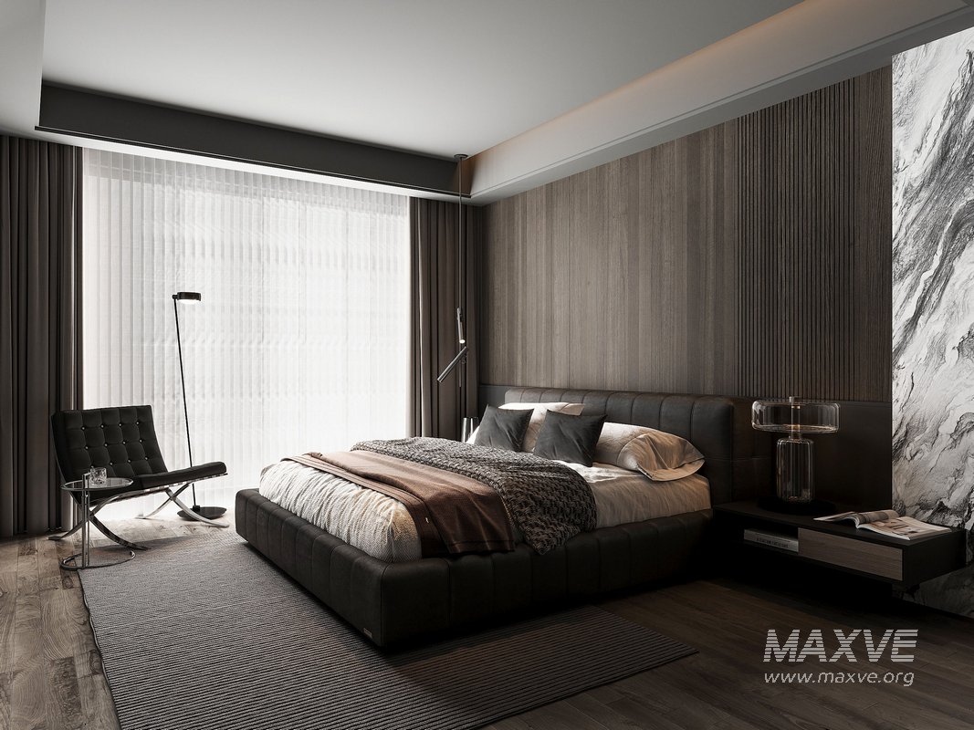 Modern bedroom - Image 1