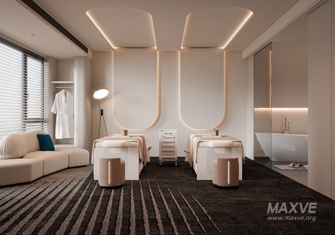 Modern spa room - Image 1