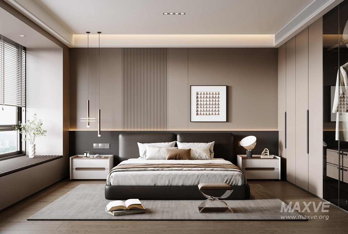 Modern bedroom - Image 1