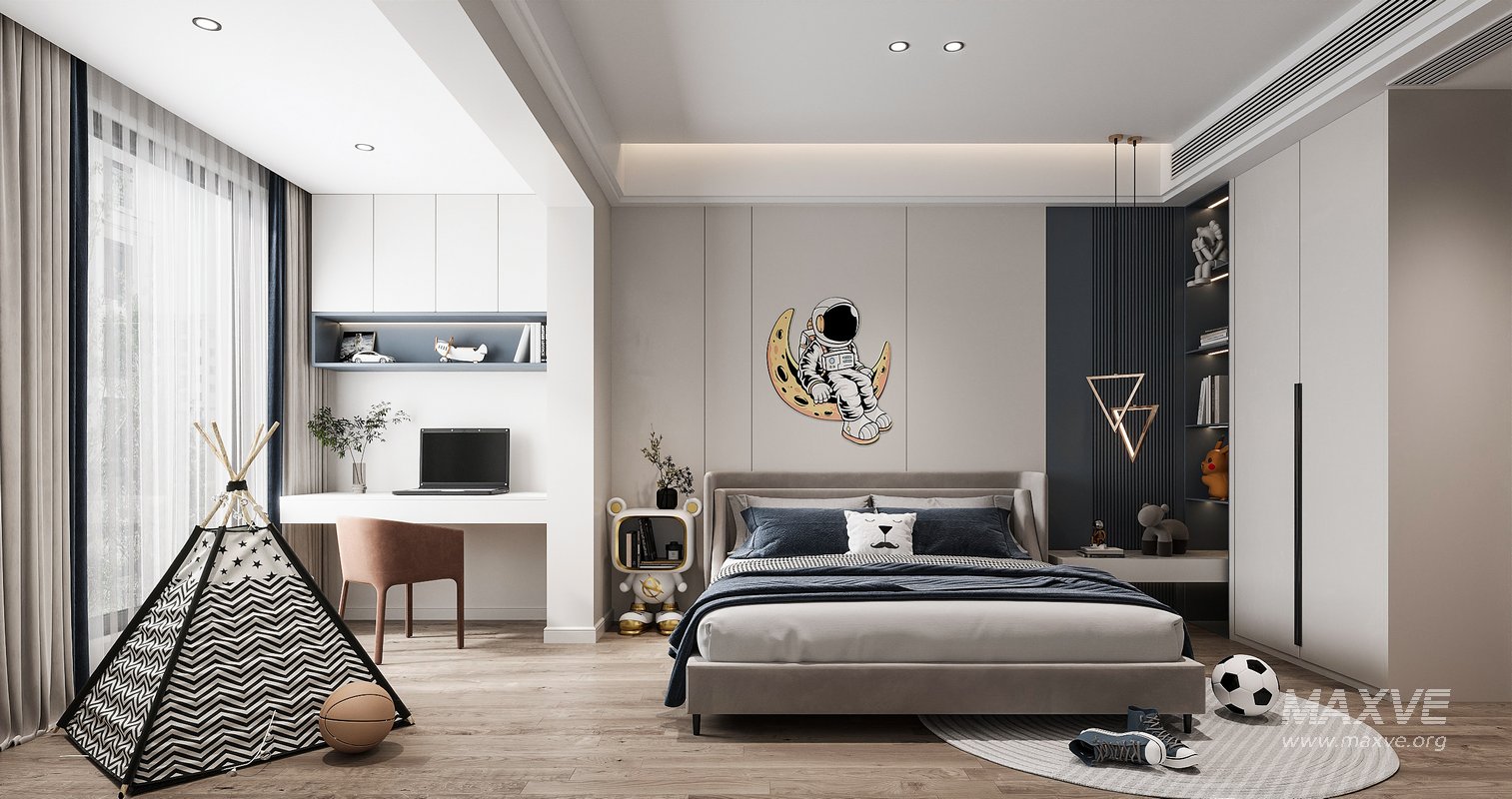 Modern bedroom - Image 1