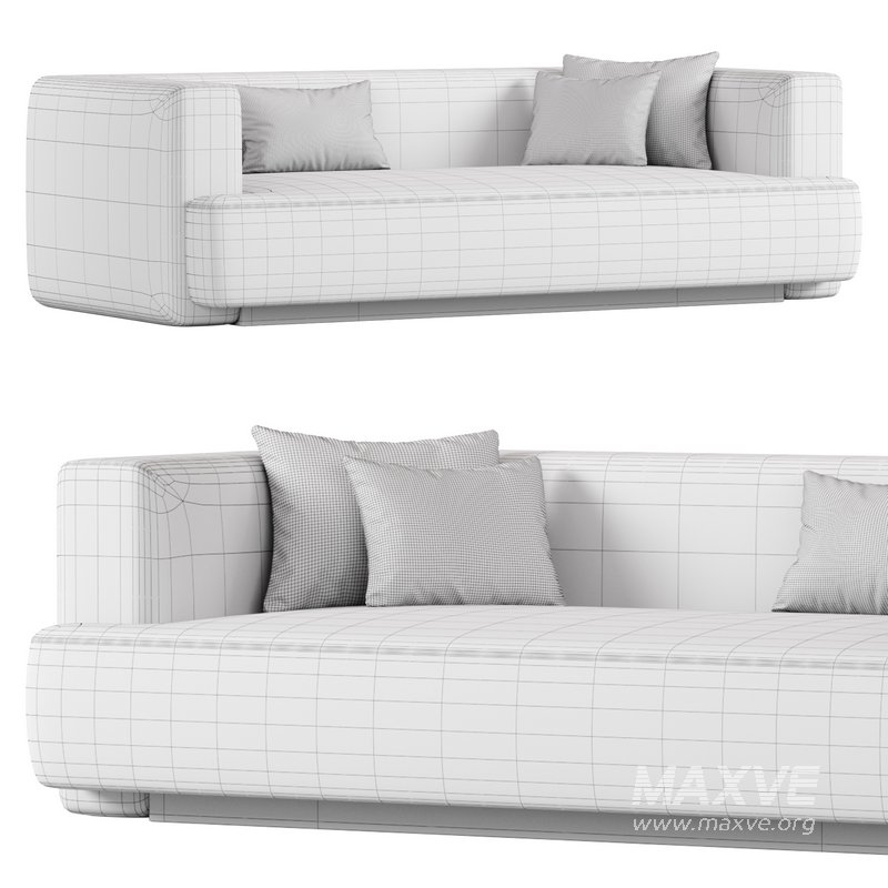 TERRAIN IVORY BOUCLE SOFA - Image 3