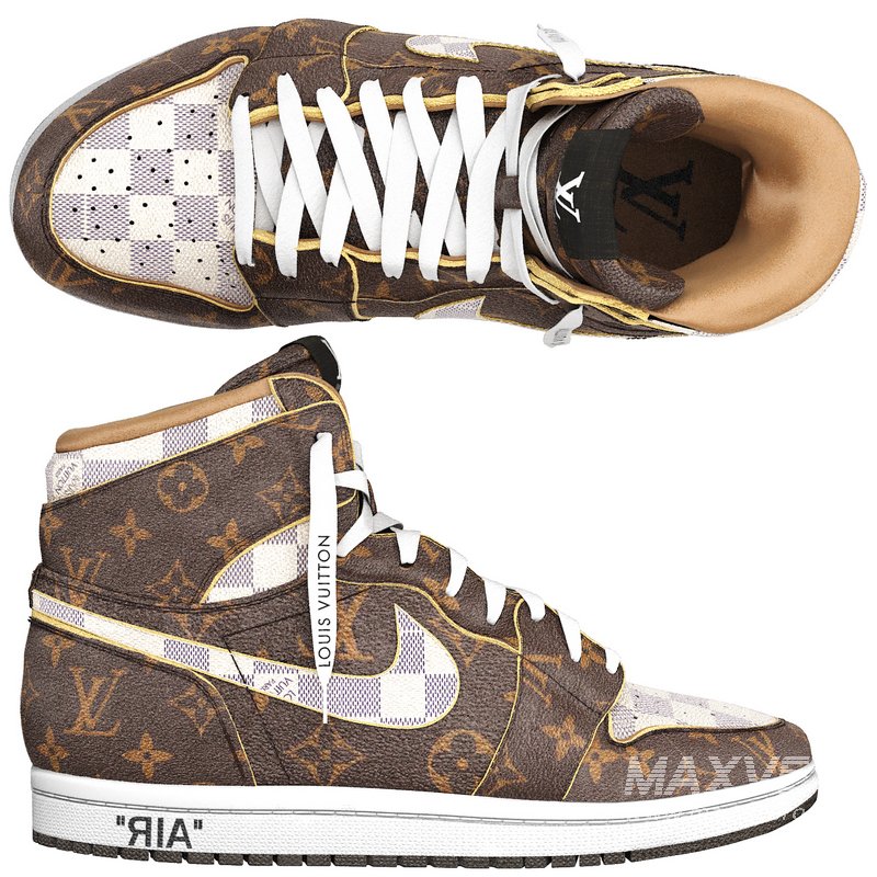 jordan retro 1 louis vuitton - Image 2
