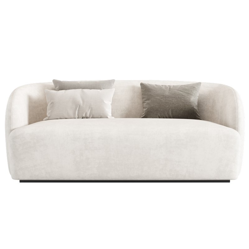 GWYNETH BOUCLE LOVESEAT SOFA - Image 5