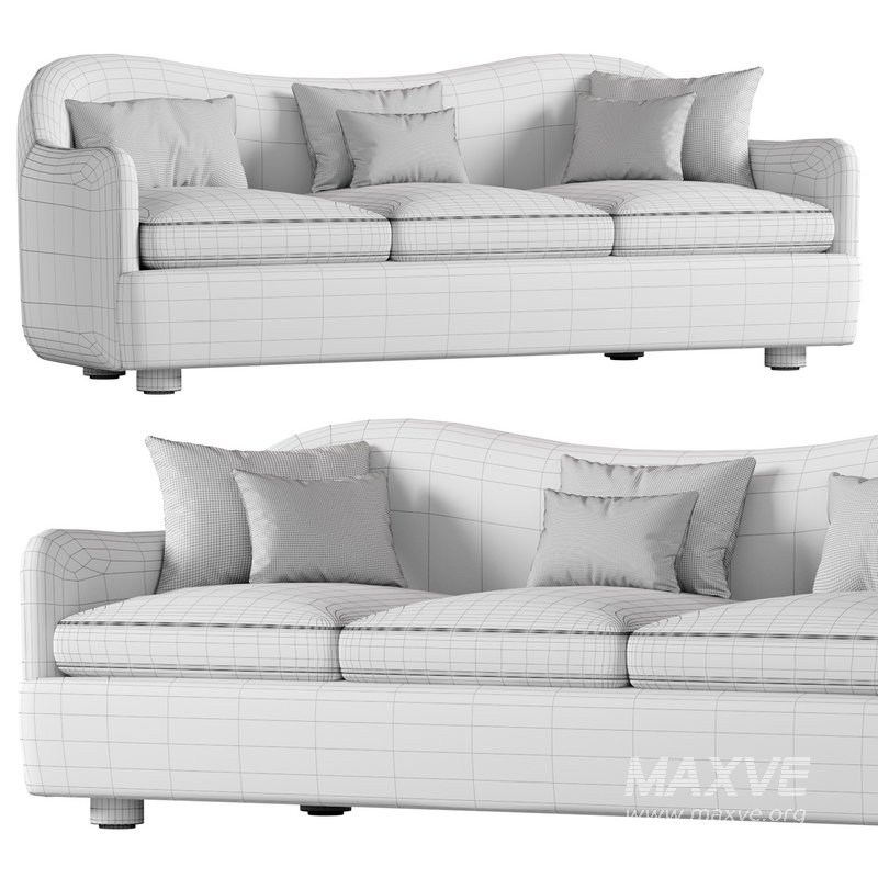 BACIO CREAM BOUCLE SOFA - Image 3