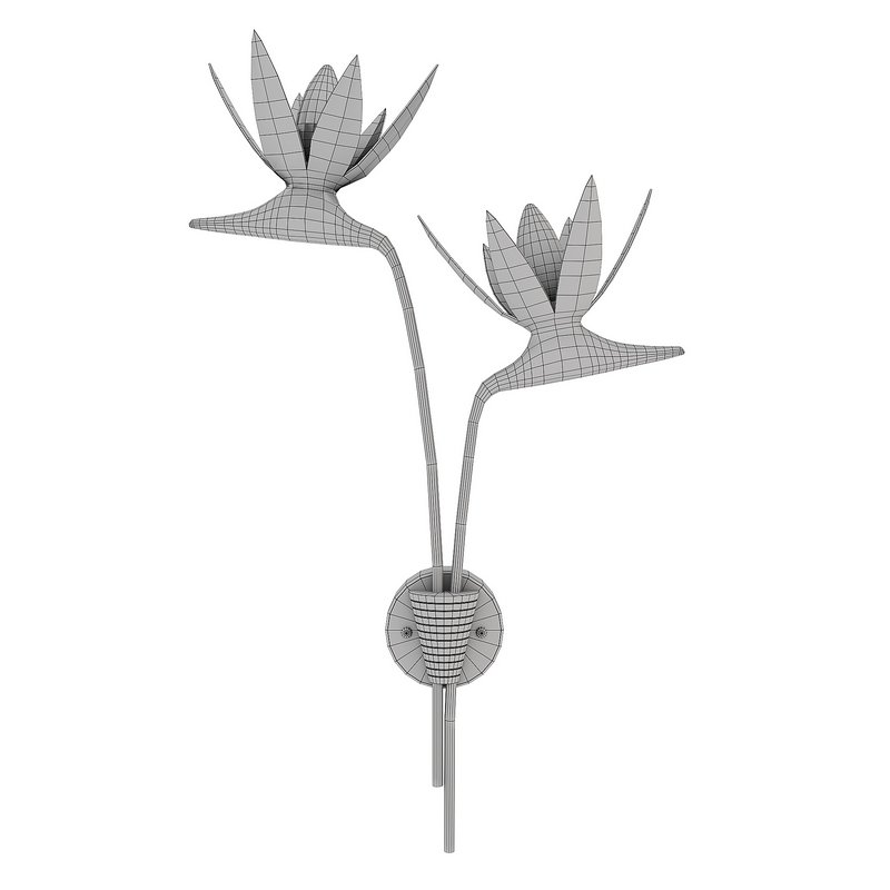 Paradiso Gold &Silver Wall Sconce, Left - Image 3