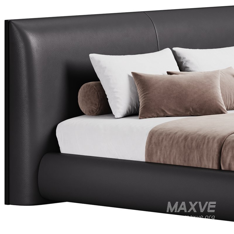 Bed Mid-Century Modern - Image 3