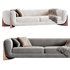 Softbay seater sofa By Porada - Thumbnail 1