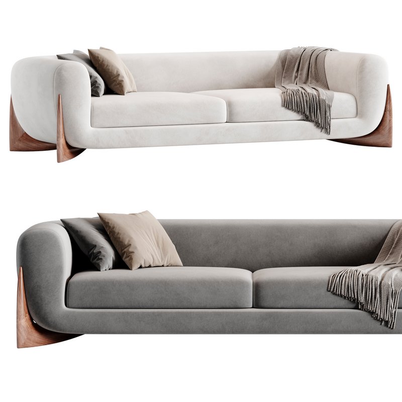 Softbay seater sofa By Porada - Image 1