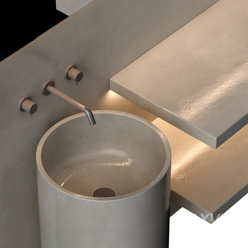 Modern minimalist bathroom furniture - Image 2