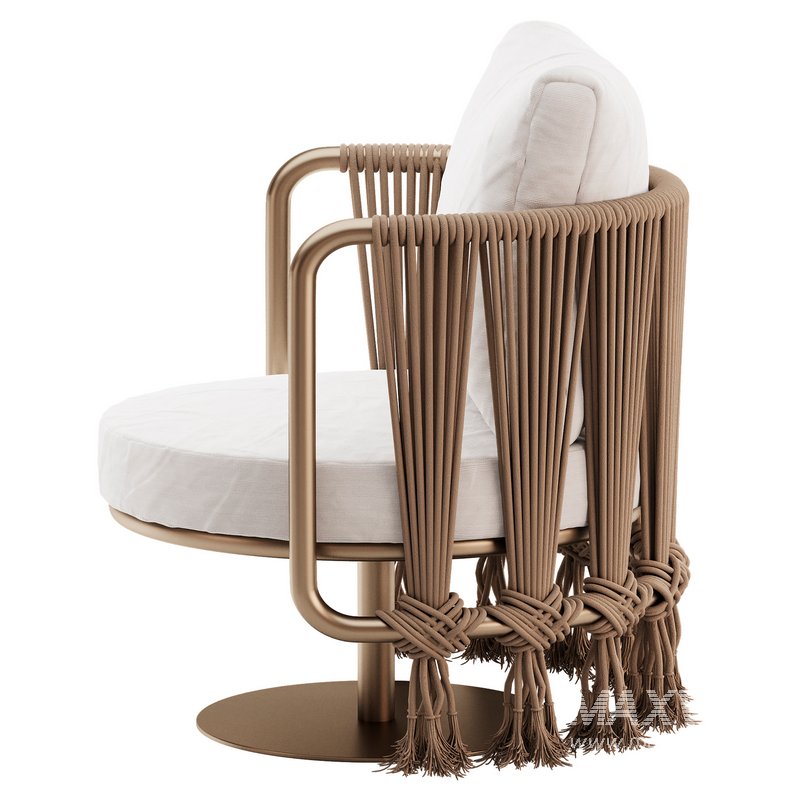 Kiel Outdoor Accent Chair - Image 3