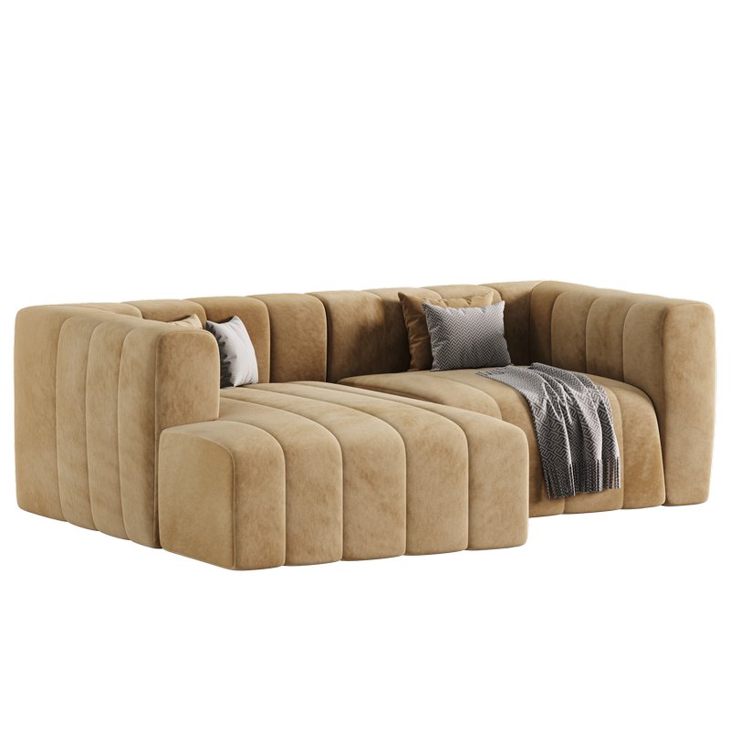 Langham Channel Tufted 2 Piece Modular Sectional Sofa - Image 5