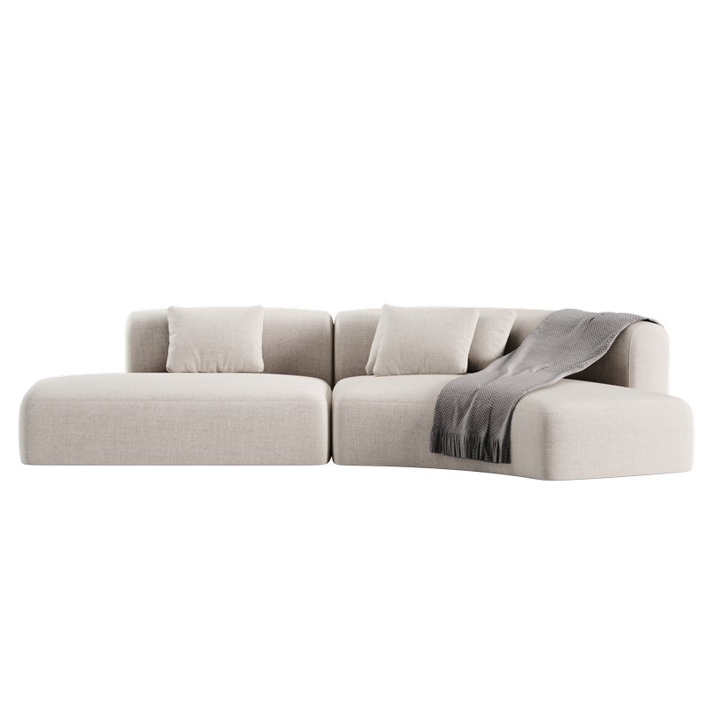 Cosy Curve Sofa 01 - Image 5