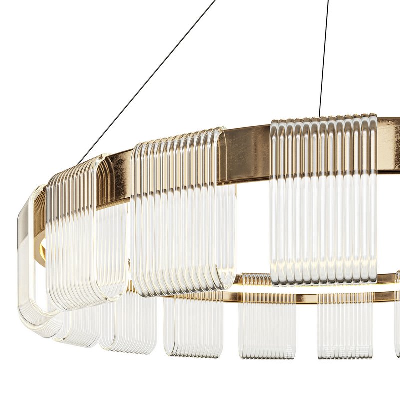 Bangle Rings Chandelier - Image 4