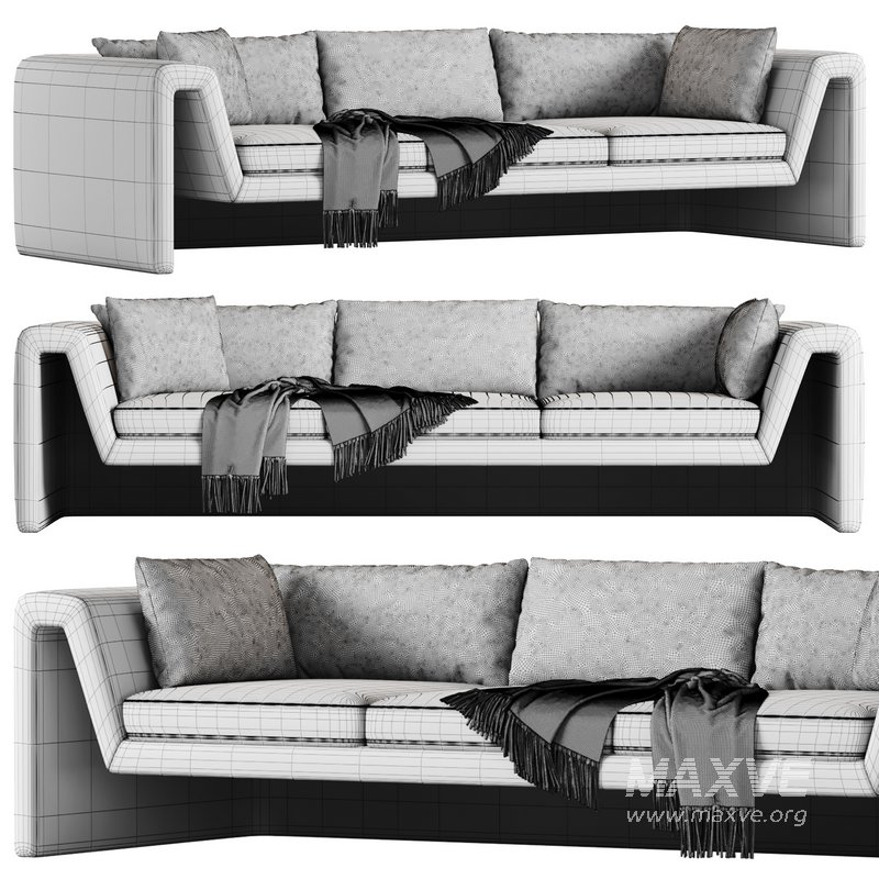 PERIMETER GREY SOFA - Image 3