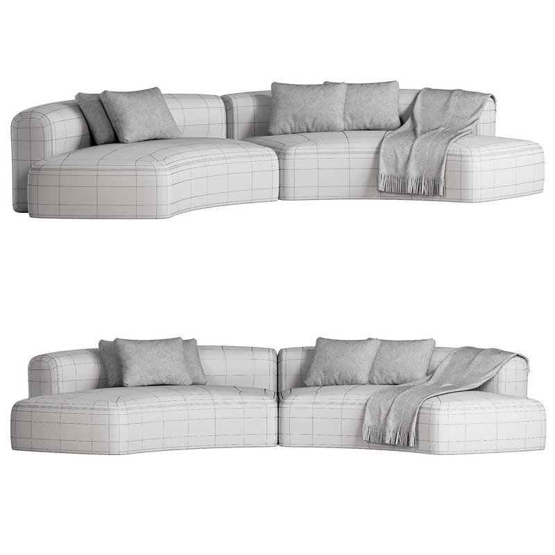 Cosy Curve Sofa - Image 3