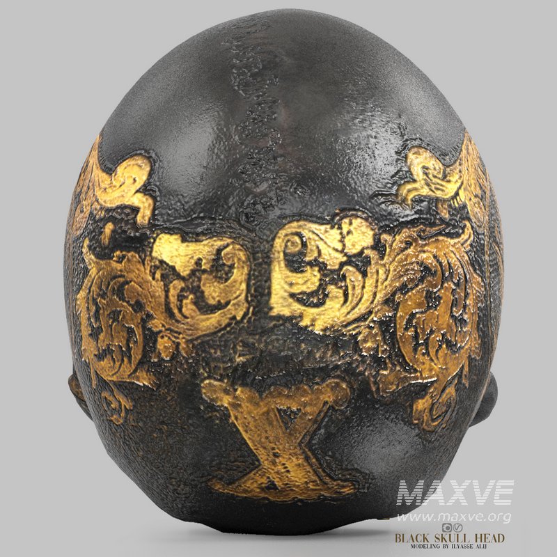 black skull head - Image 3