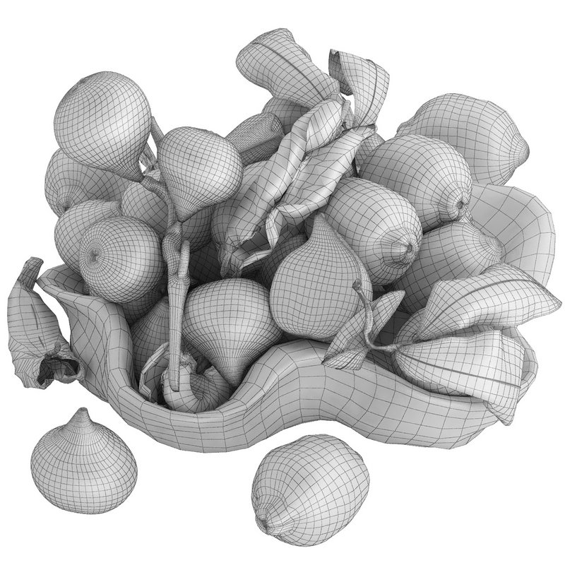 bowl of figs and lemons - Image 4