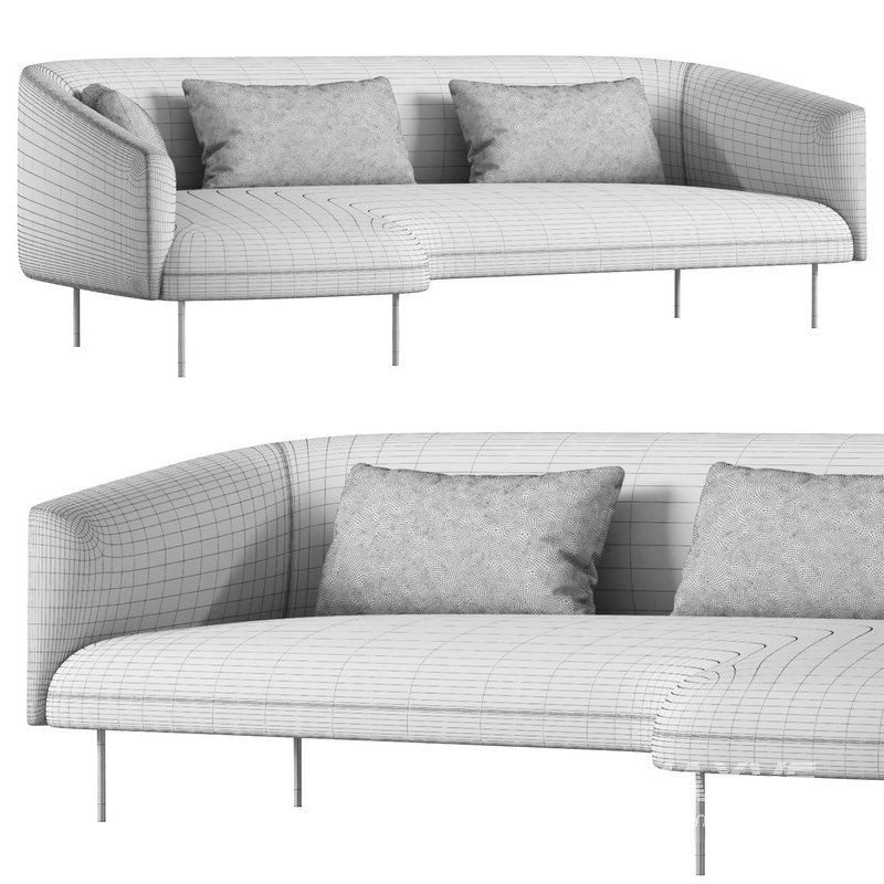 Roma Sofa By Tacchini - Image 2
